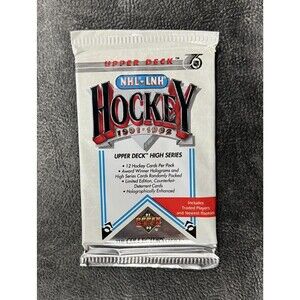 1991-92 Upper Deck Hockey High Series - 25 Factory Sealed Packs